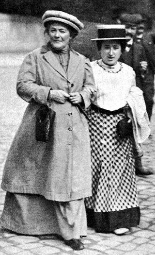 Klara Zetkin und Rosa Luxemburg
